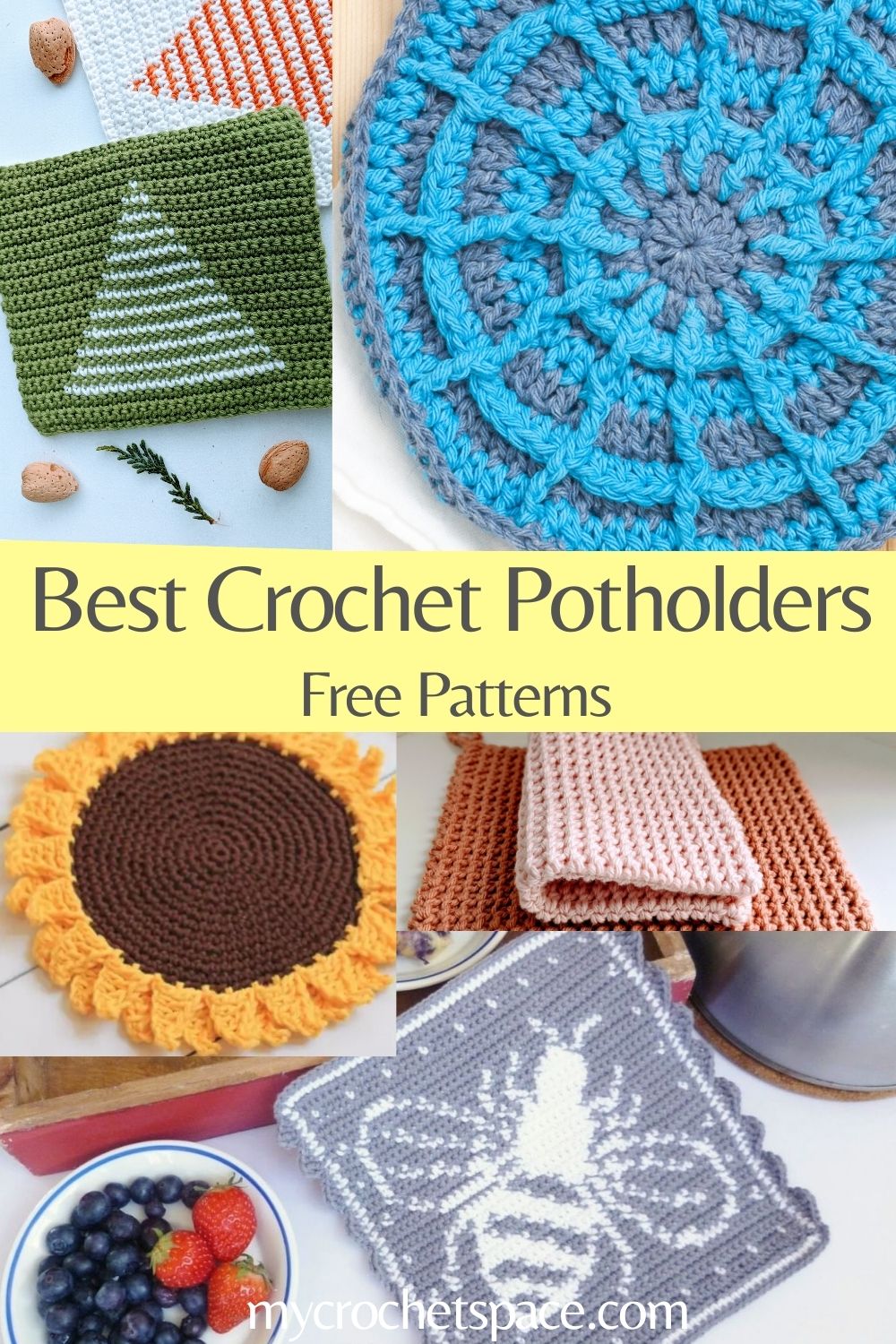 Free Crochet Potholder Patterns My Crochet Space