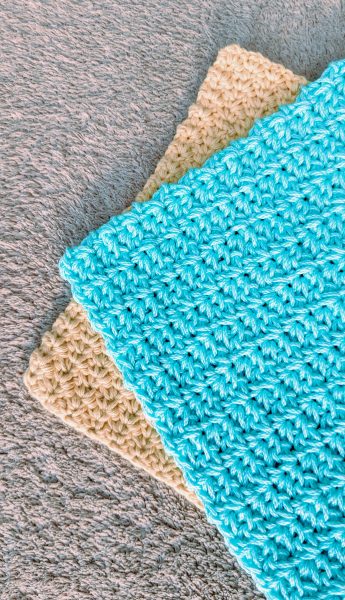Crochet Spider Stitch Potholder Free Pattern
