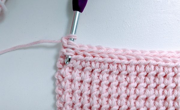 crochet potholder last row instructions