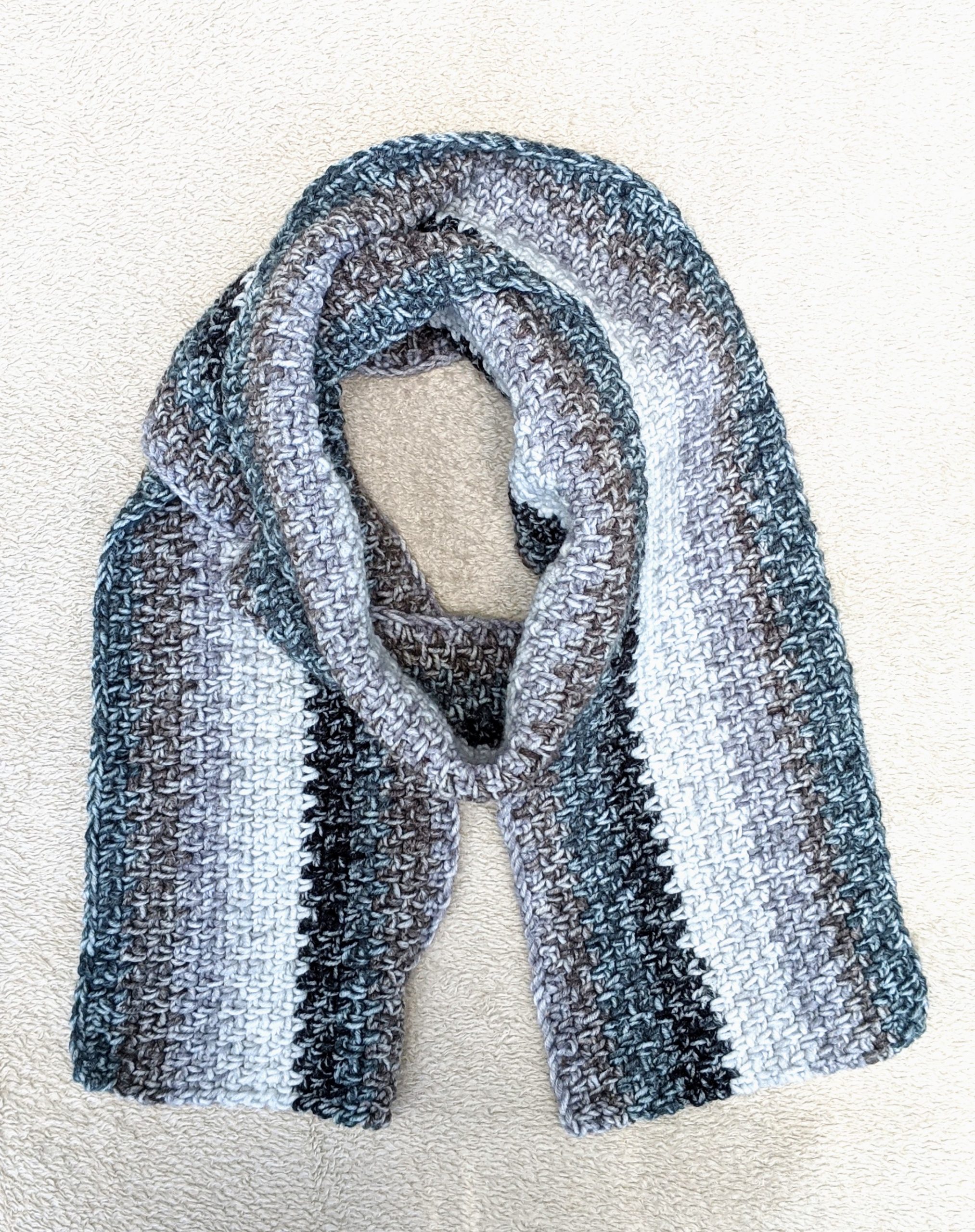 Simple Mens Crochet Scarf Pattern at Malcolm Hall blog