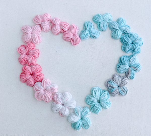 How to make crochet flowers clearance video