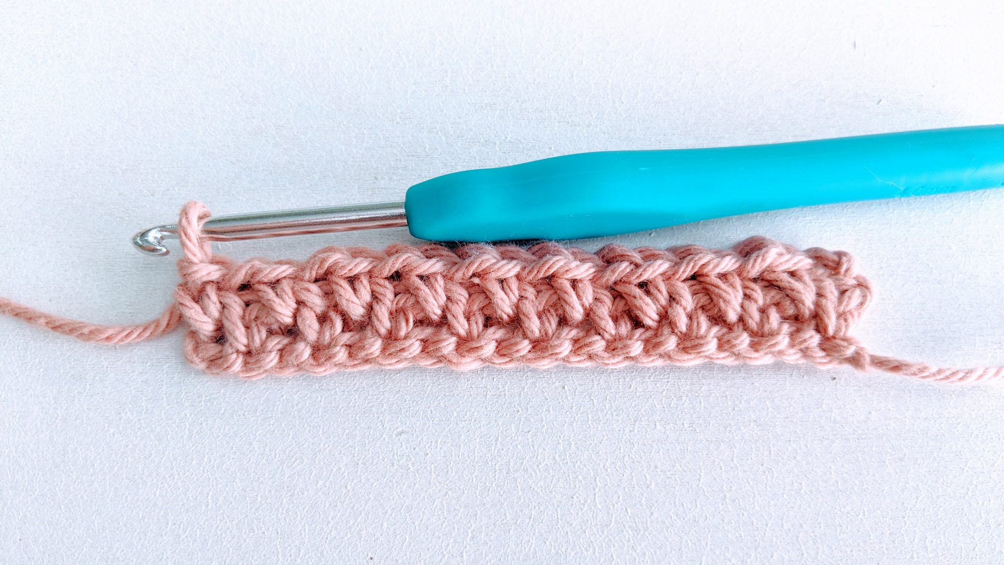 Moss Stitch Crochet Tutorial | My Crochet Space