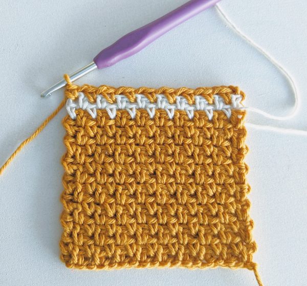 Moss Stitch Crochet Tutorial | My Crochet Space