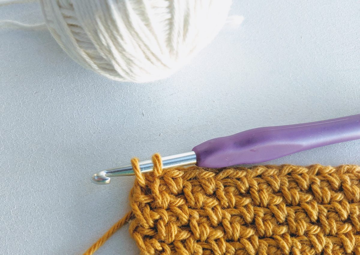 Moss Stitch Crochet Tutorial My Crochet Space