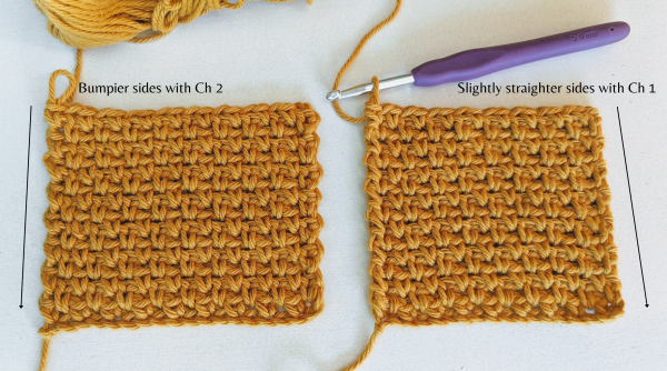 moss stitch crochet tutorial