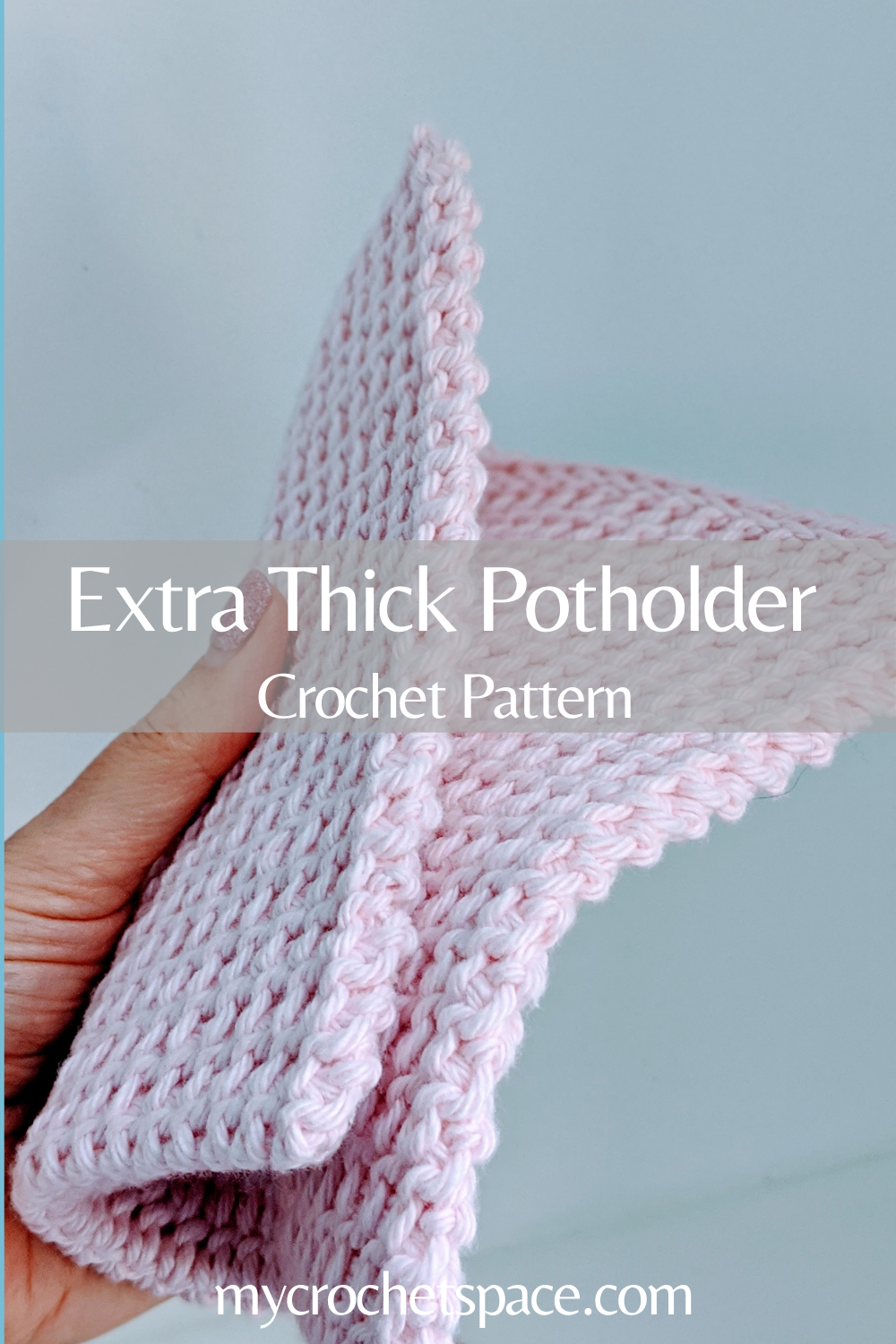 Extra Thick Crochet Potholder Thermal Stitch My Crochet Space