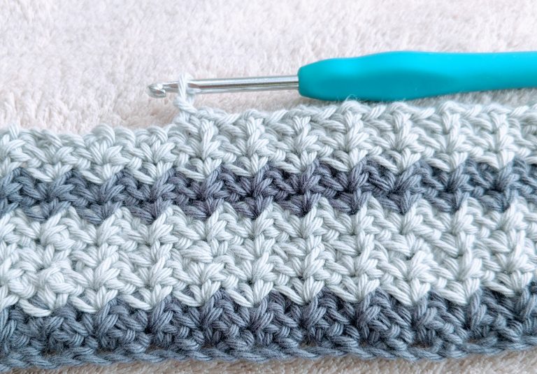 Crochet Spider Stitch Potholder