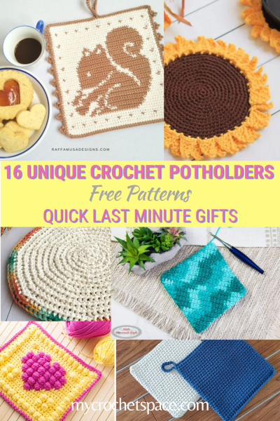 15 Free and Low-Cost Crochet Hot Pad Patterns