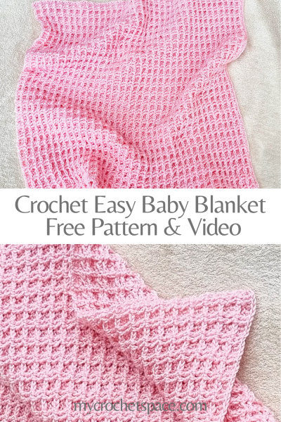 Pattern for crochet discount baby blanket free