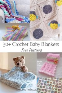 30+ Adorable Free Crochet Baby Blanket Patterns - My Crochet Space