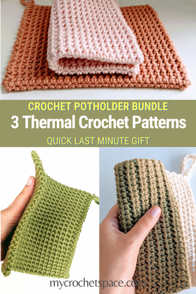 Winter Potholders Free Crochet Patterns - Your Crochet