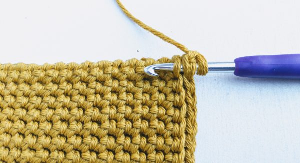 Double-layered single crochet / thermal single crochet 