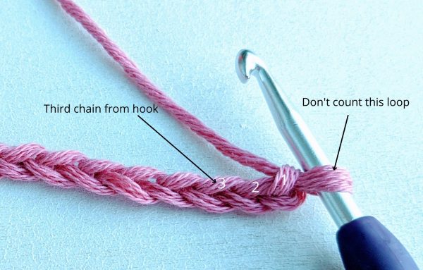 2 double crochet closed together tutorial