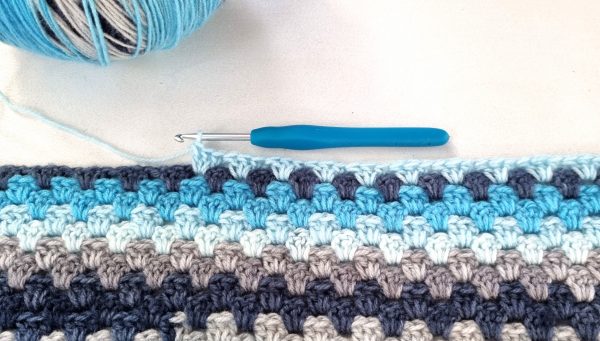 Granny square best sale stitch crochet blanket