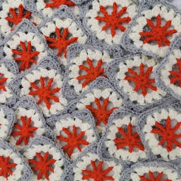 unusual crochet granny square 