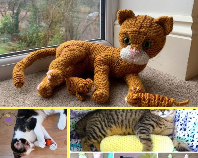 10 Fun Crochet Cat Toy Patterns