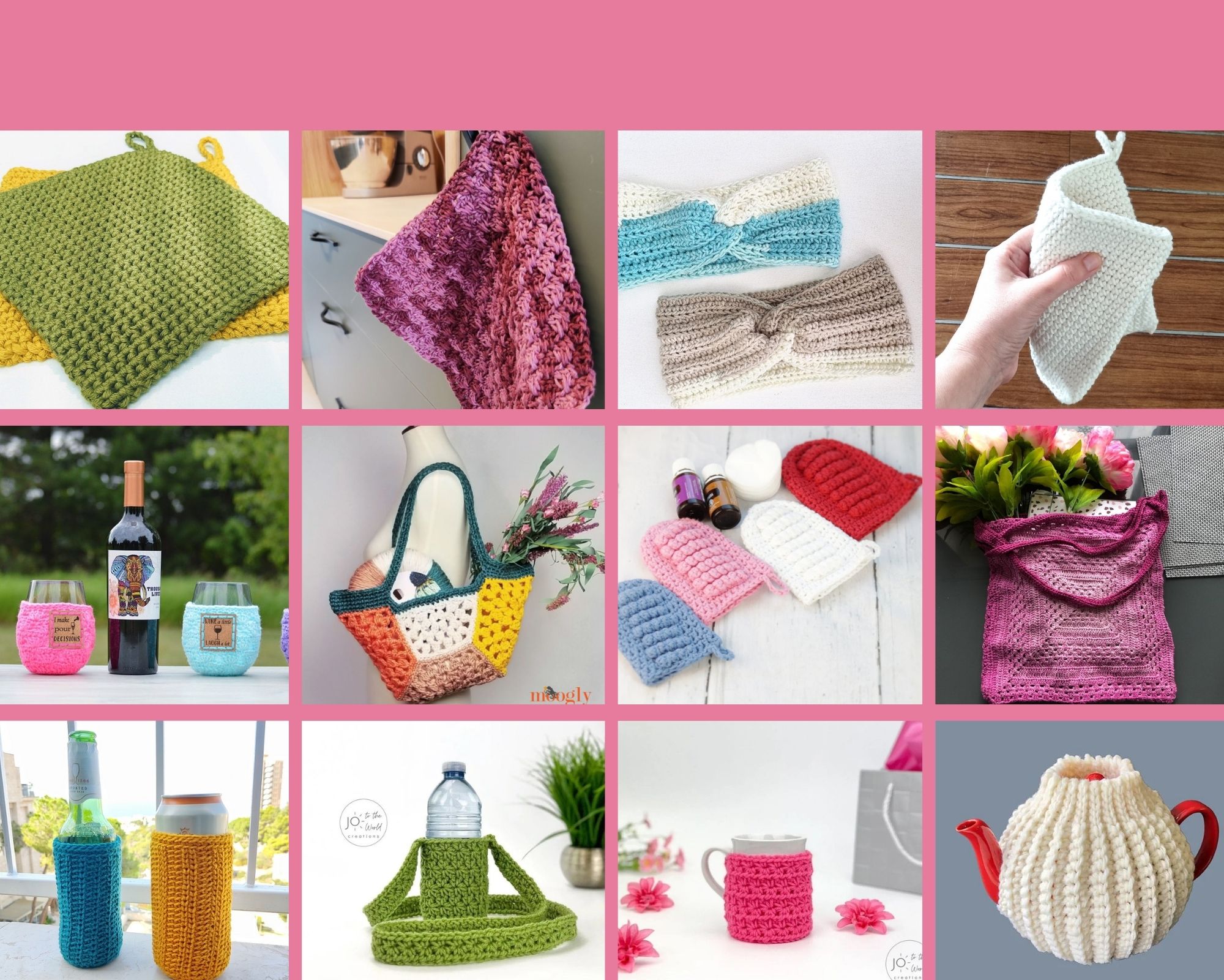 Crochet Gifts with Lion Brand Homespun! - moogly