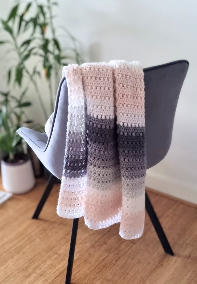 Easy Rectangular Crochet Shawl Pattern – Primavera Shawl