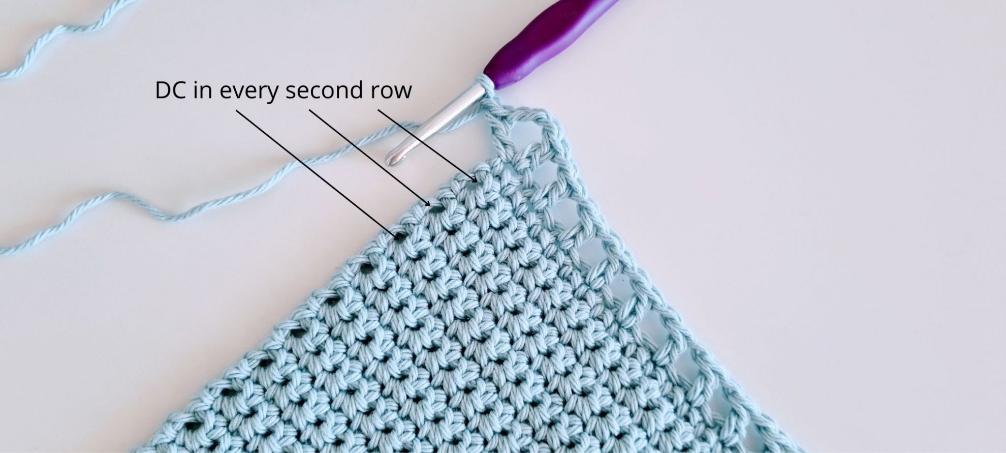 Single Crochet Dishcloth Pattern My Crochet Space