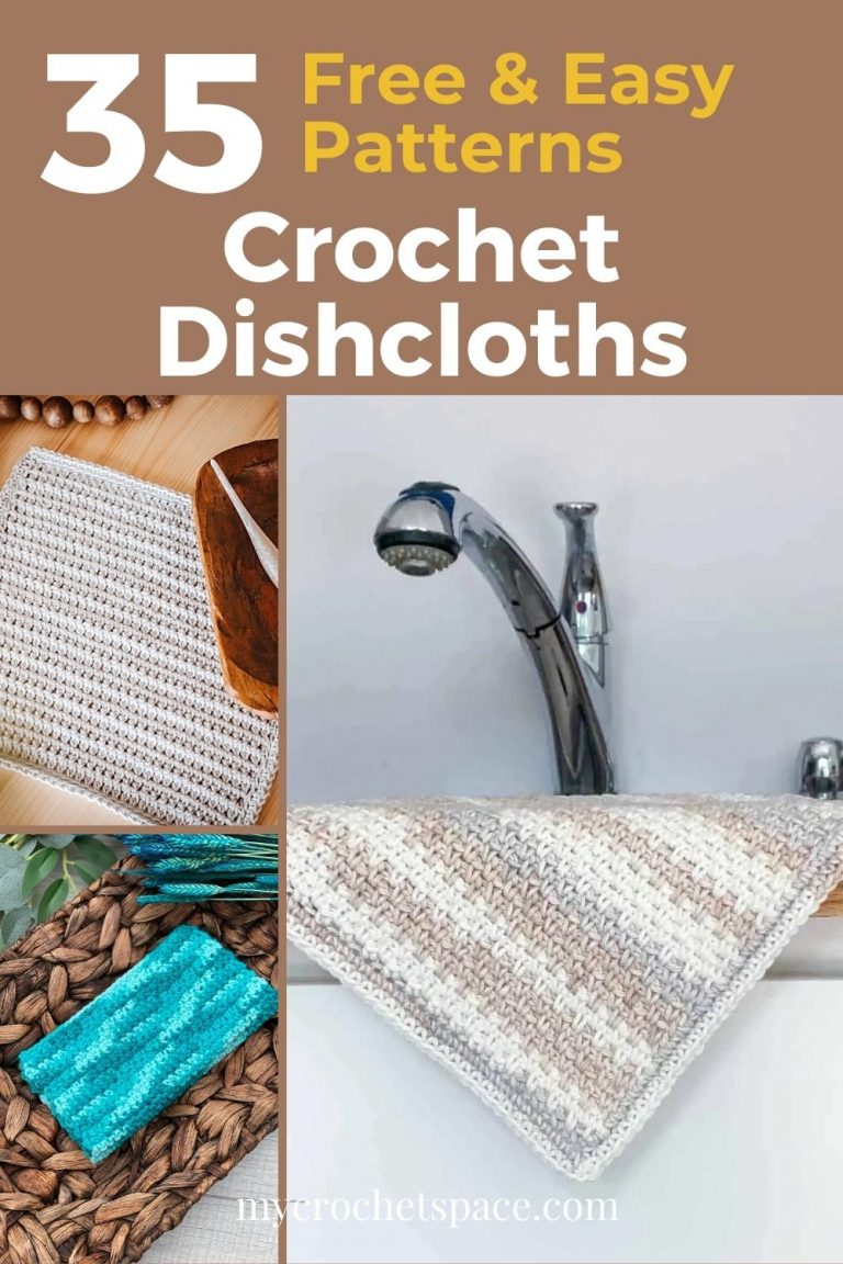35 Free Crochet Dishcloth Patterns My Crochet Space