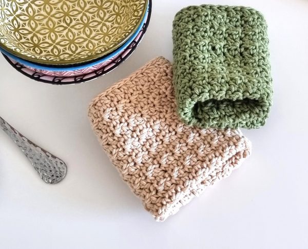 Very Basic Dishcloth Pattern. Free Pattern in 4 Sizes • Oombawka Design  Crochet