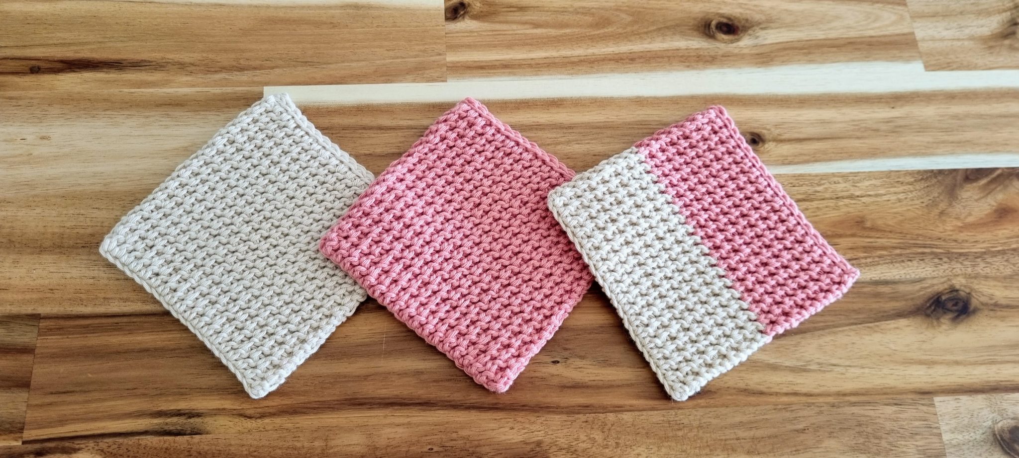 Modern Square Crochet Coasters My Crochet Space
