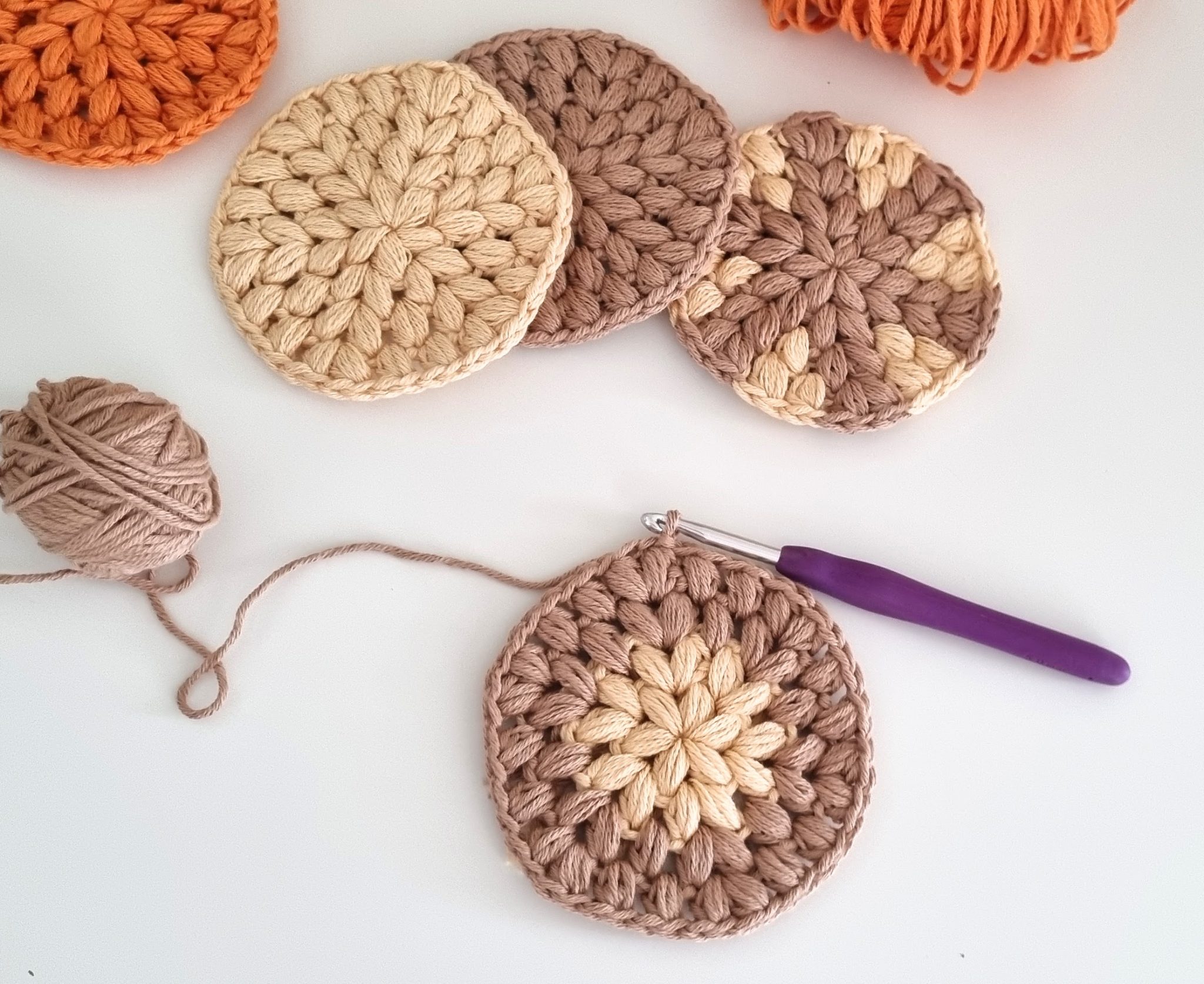 Crochet Round Coasters My Crochet Space