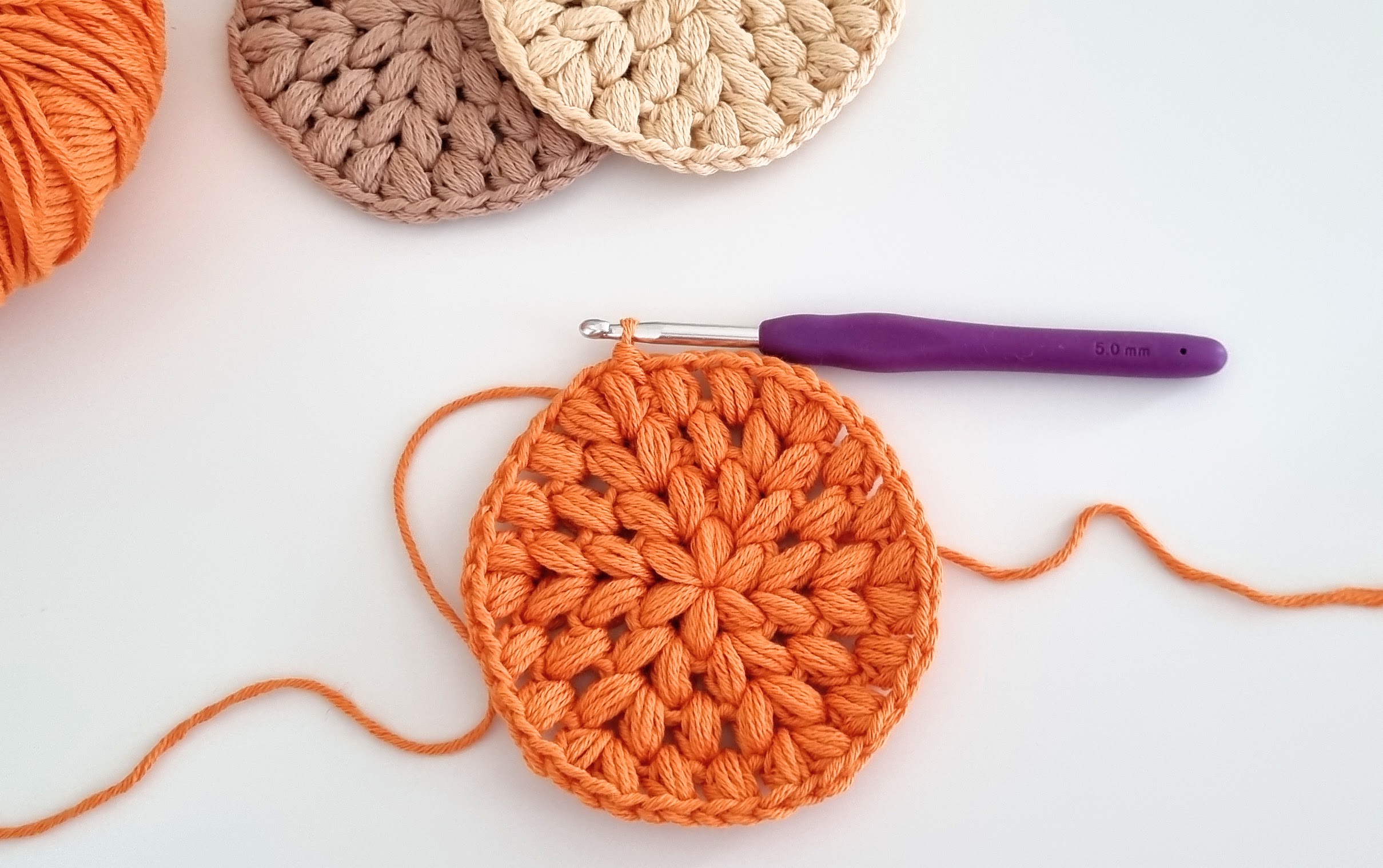 Crochet Round Coasters My Crochet Space