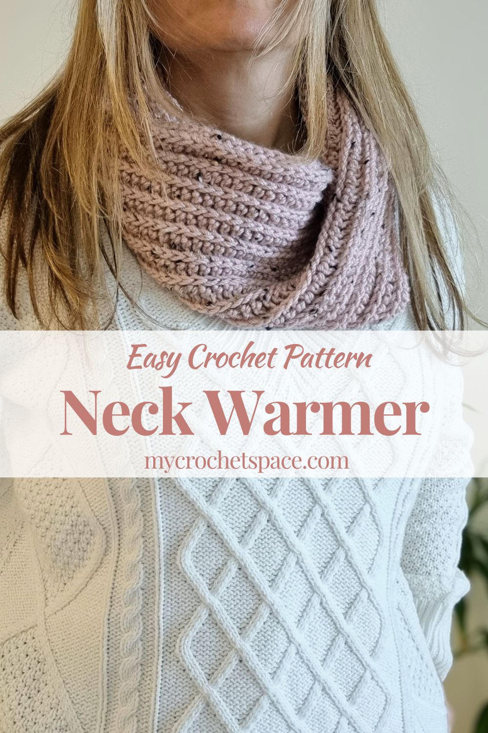 Crochet Neck Warmer Cowl Free Pattern My Crochet Space