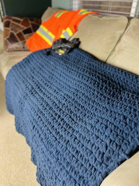 single crochet stitch blanket