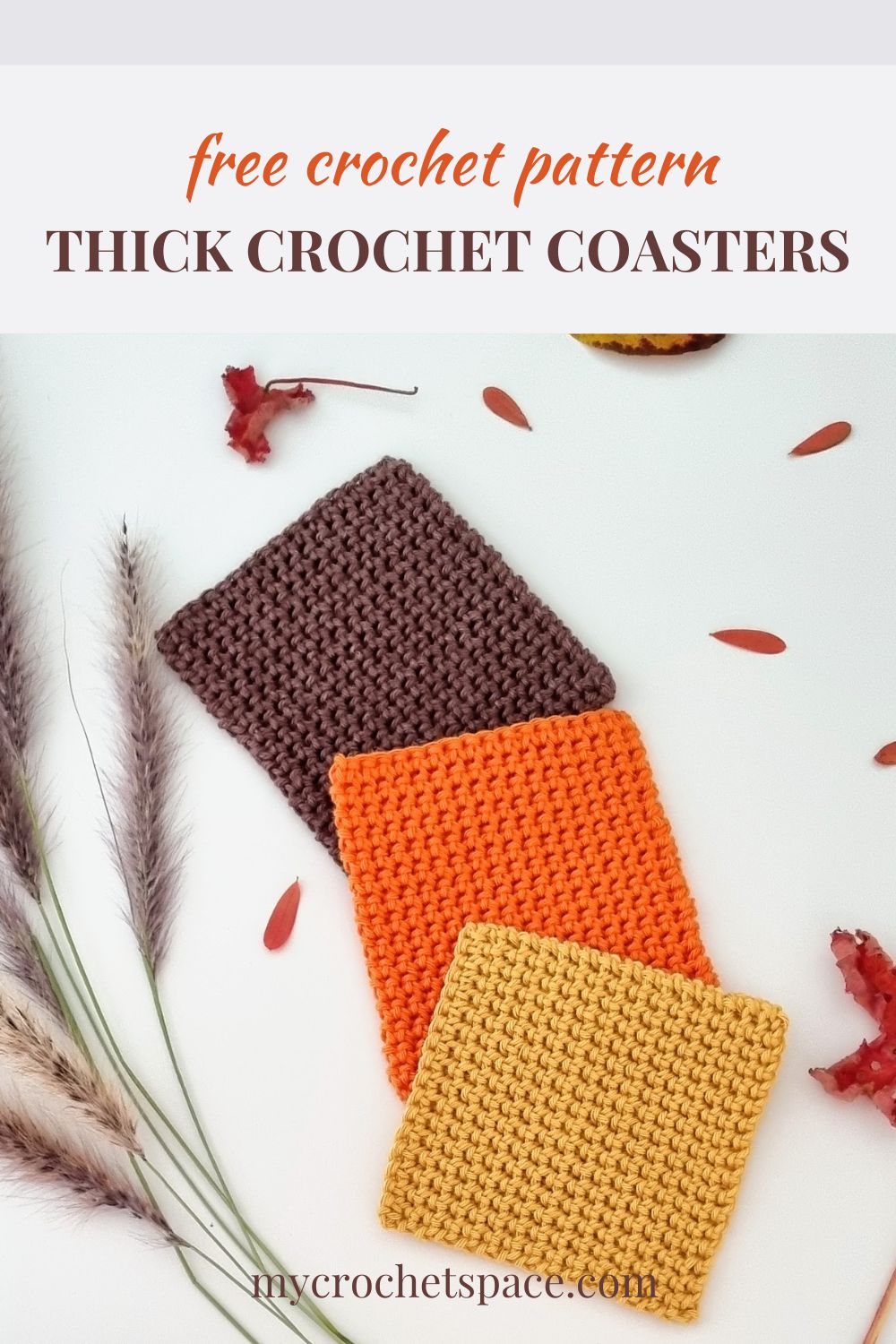 Thermal Crochet Coaster Pattern My Crochet Space