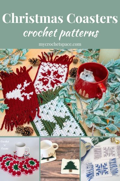 Christmas Crochet Coasters My Crochet Space