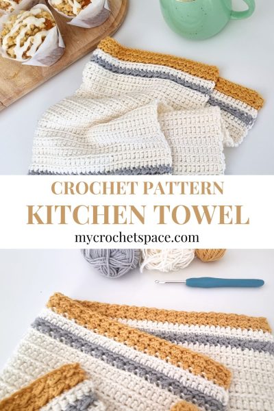 Crochet Kitchen Towel Pattern - My Crochet Space