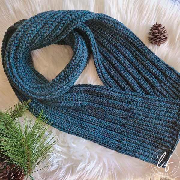 25 Crochet Men's Scarf Patterns - My Crochet Space