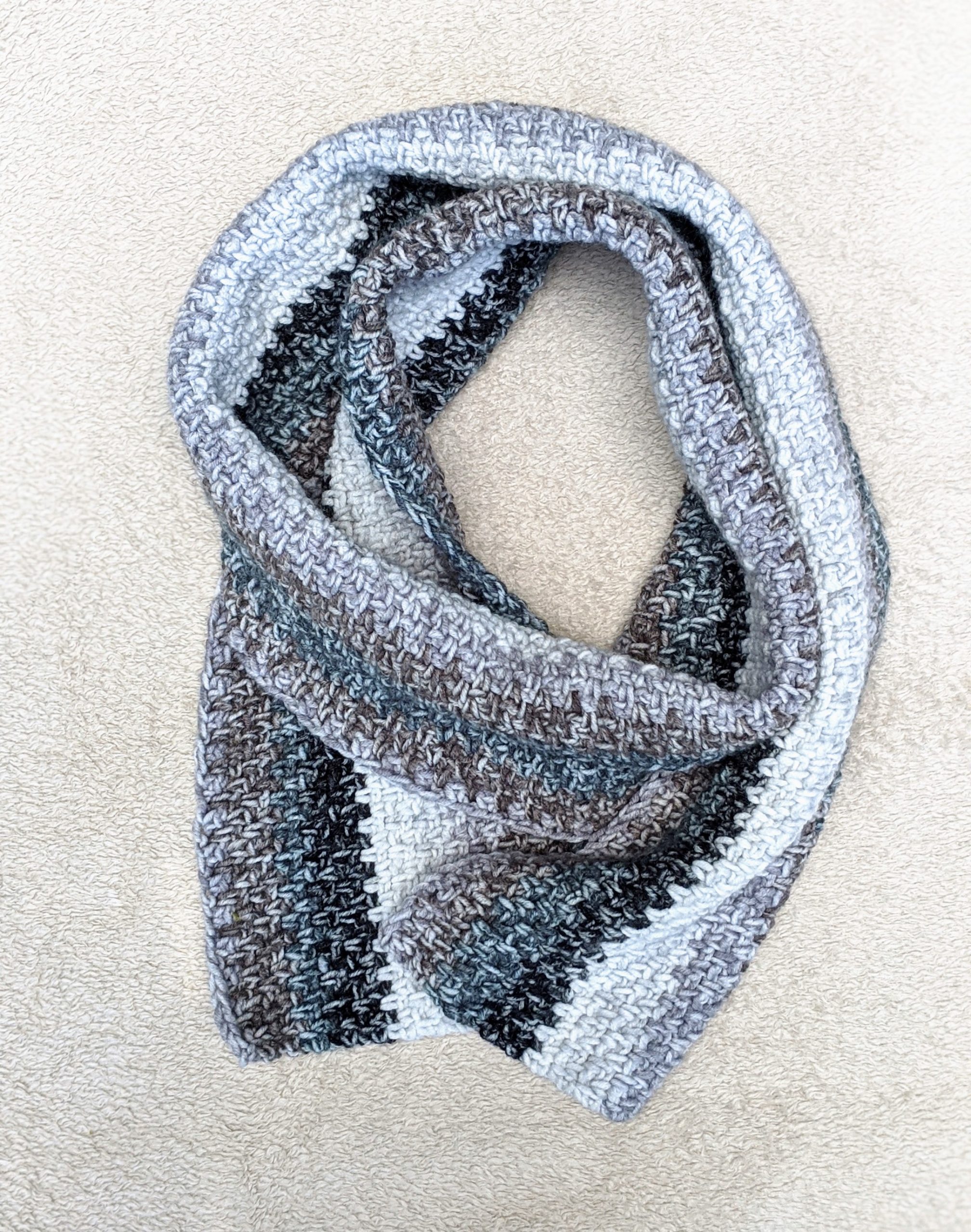 25 Crochet Men's Scarf Patterns - My Crochet Space