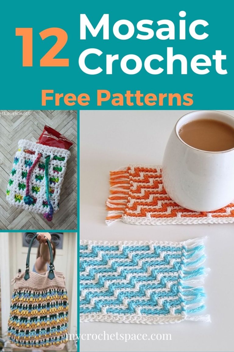 12 Free Mosaic Crochet Patterns - My Crochet Space