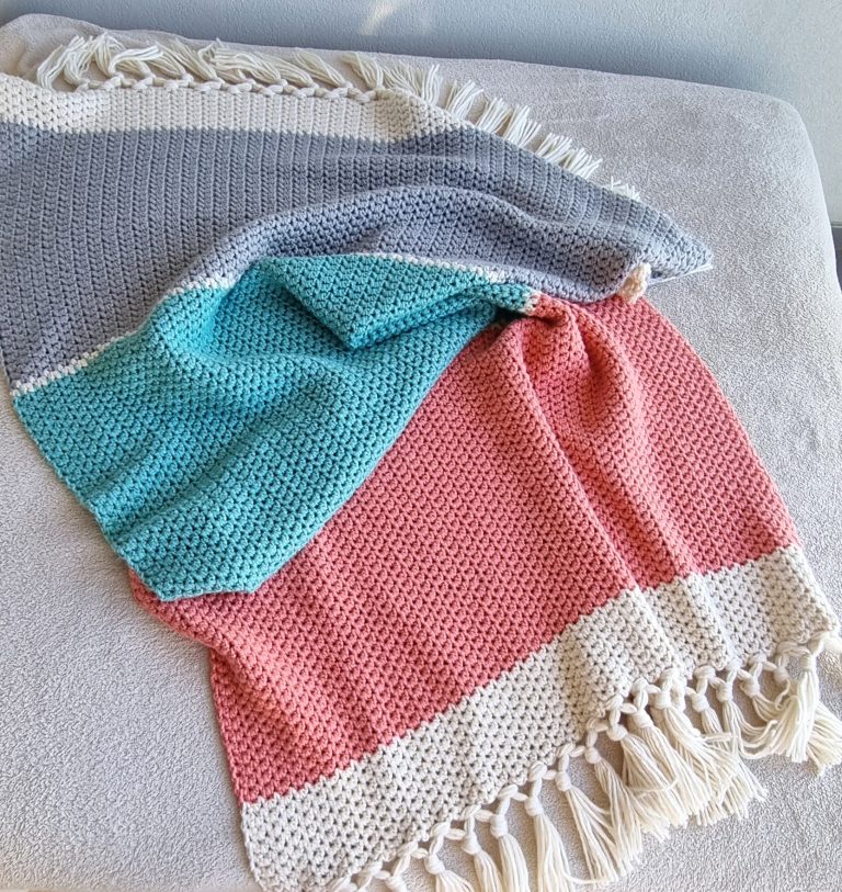Summer Crochet Throw