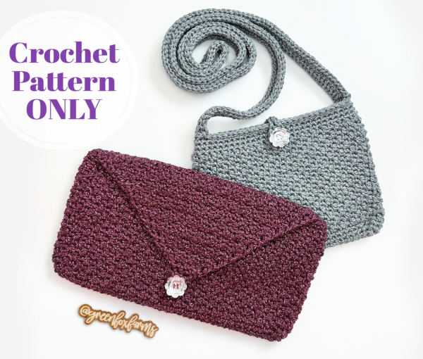 crochet womens purse pattern