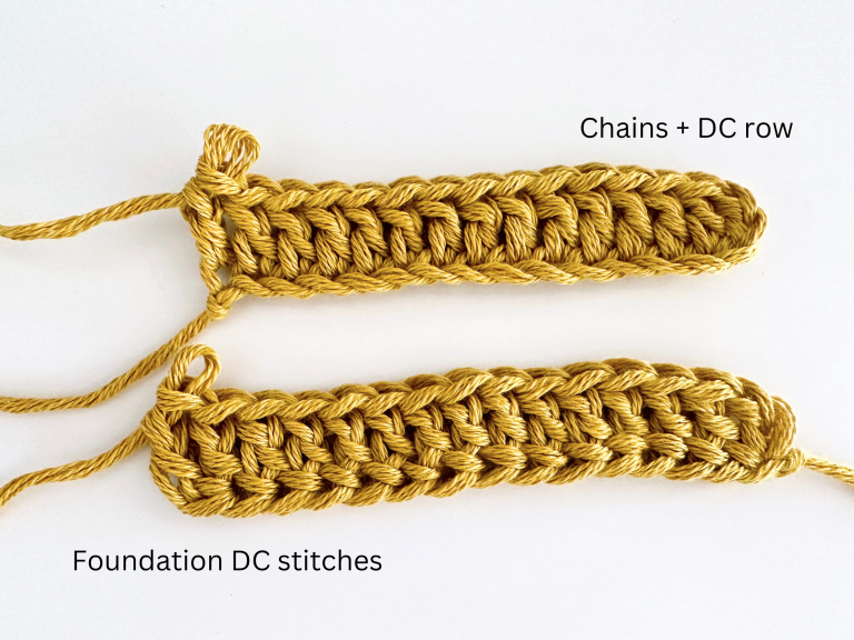 How to Foundation Double Crochet My Crochet Space