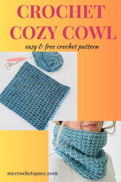 Misty Crochet Neck Warmer - Free Pattern - My Crochet Space