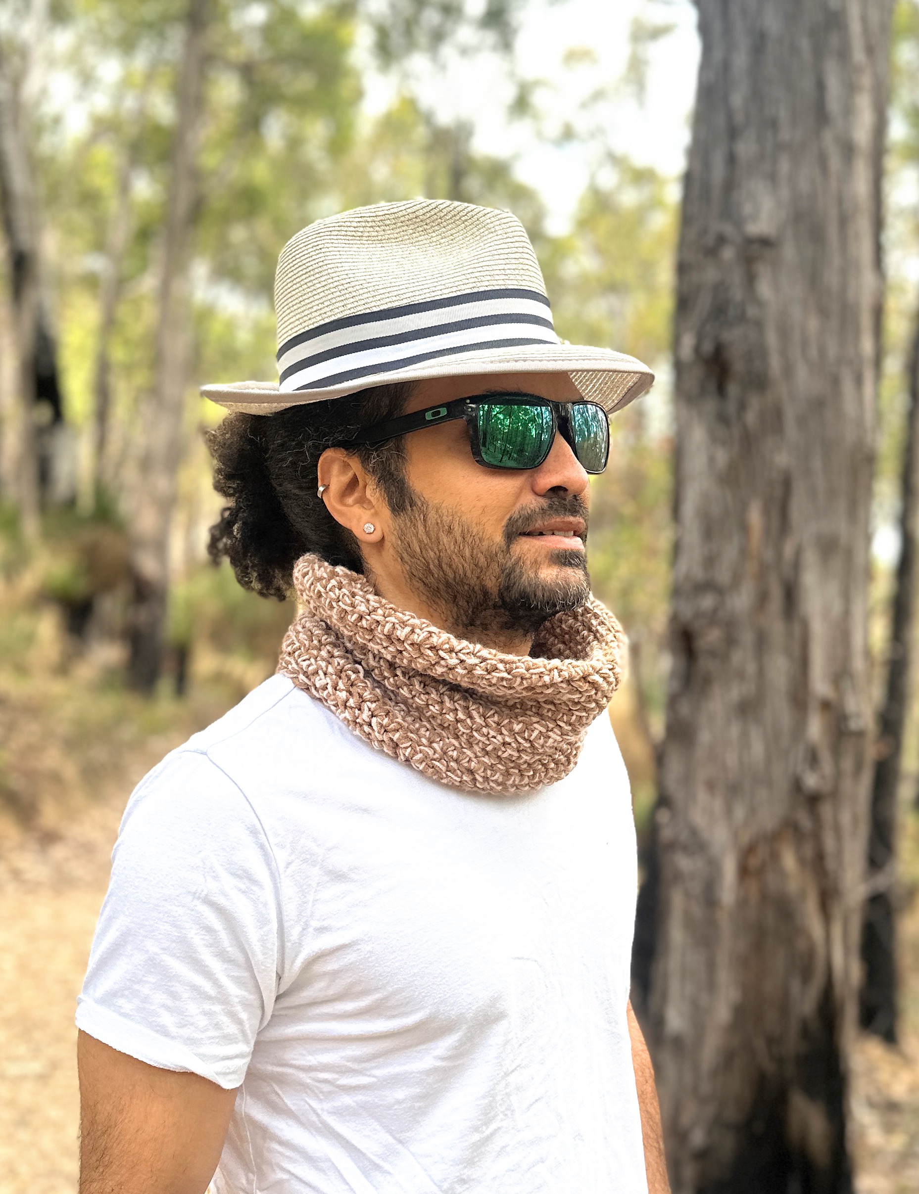 Hillside Men's Cowl Crochet Pattern My Crochet Space