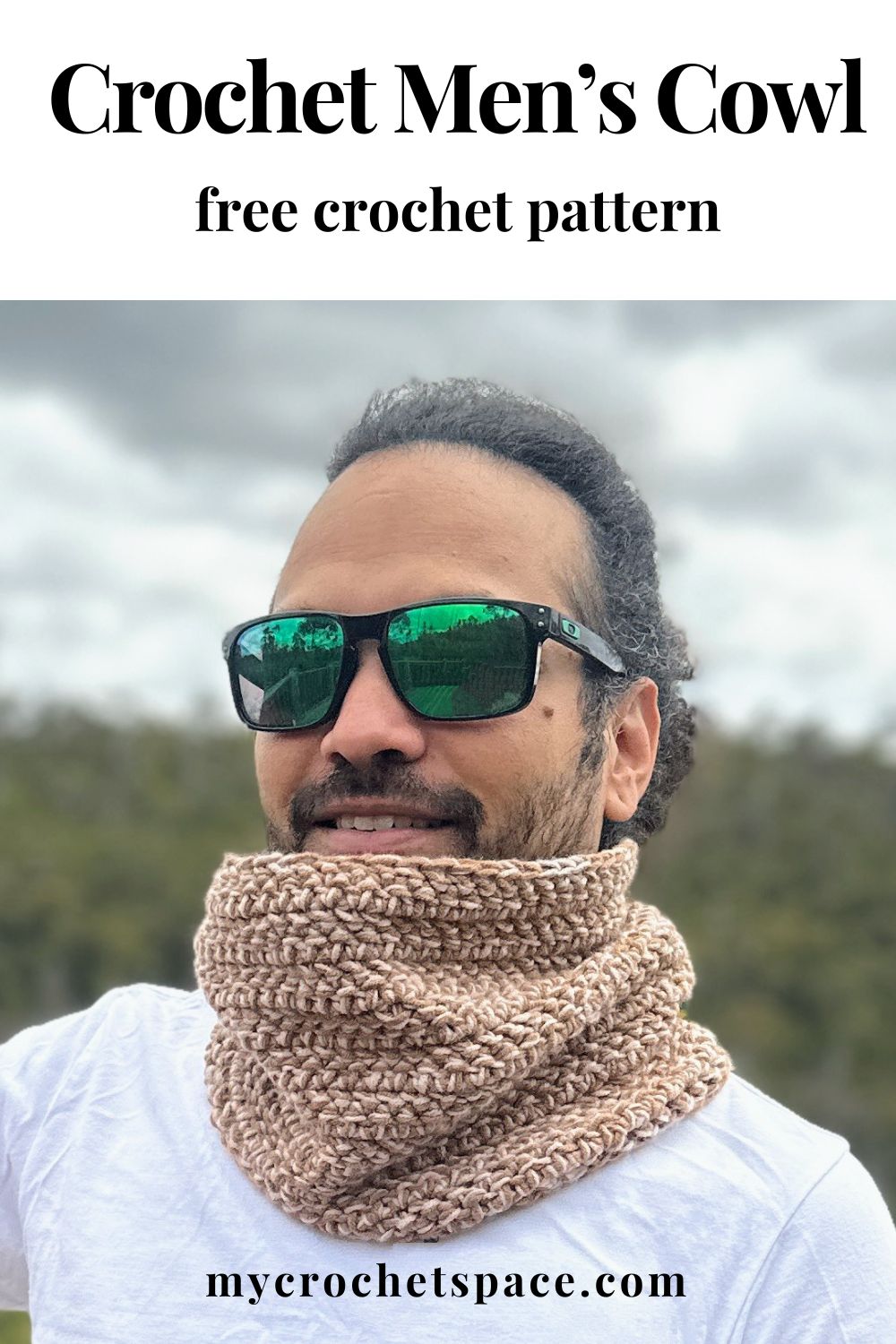 Hillside Men's Cowl Crochet Pattern My Crochet Space