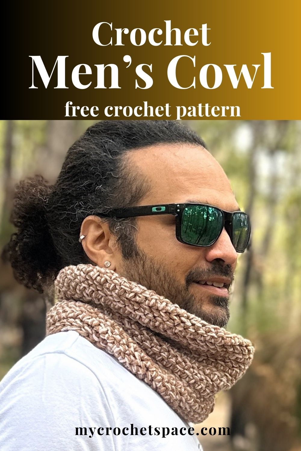 Hillside Men's Cowl Crochet Pattern My Crochet Space