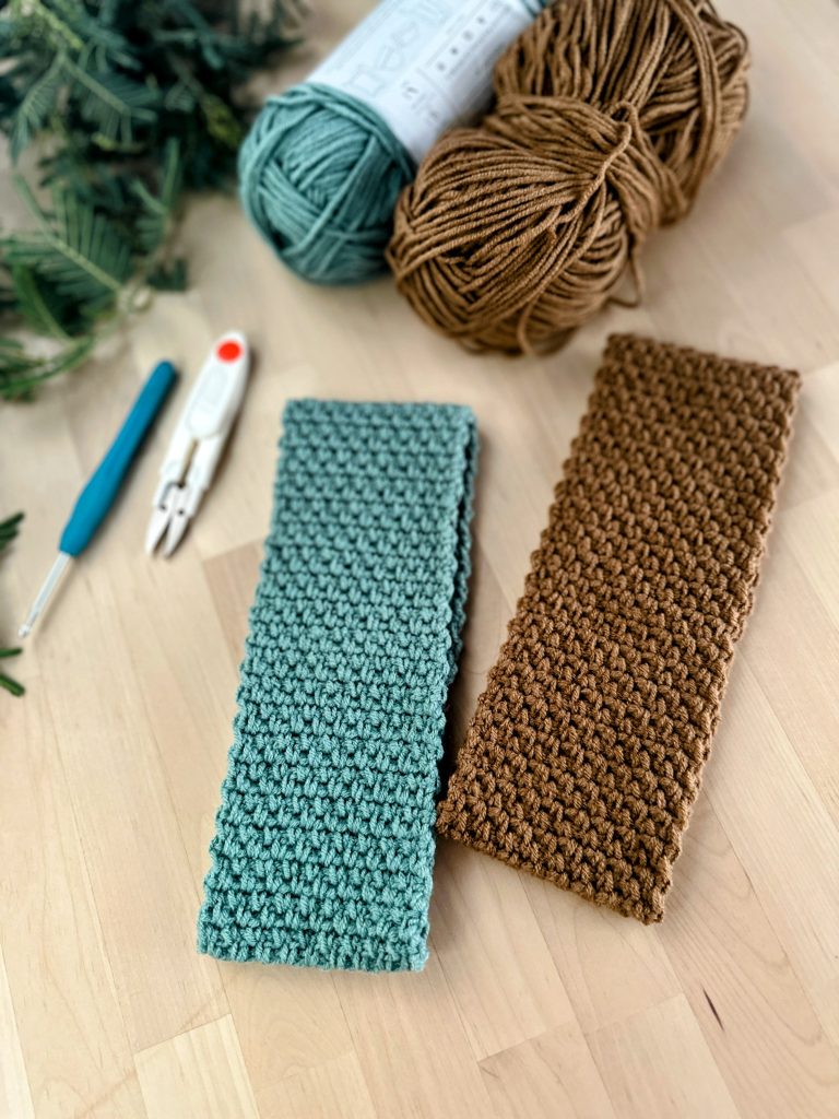 Hiker's crochet headband ear warmer free pattern