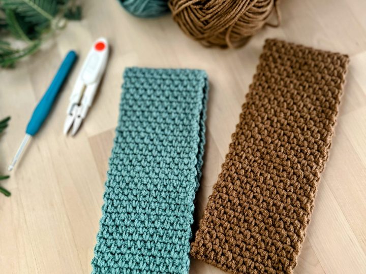 Hiker's crochet headband ear warmer free pattern