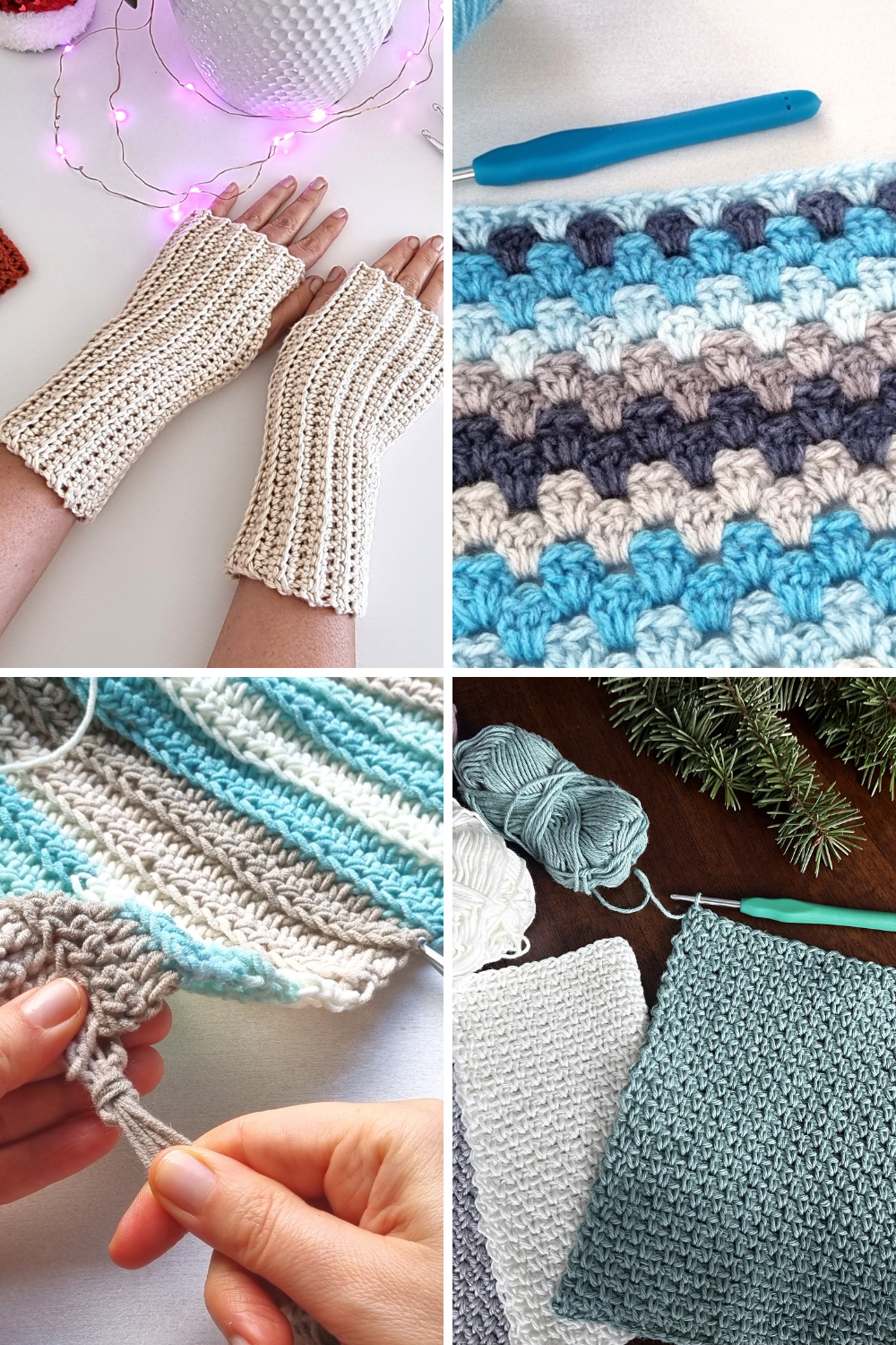 Crochet Patterns for Beginners: 20 Free Step-by-Step Projects